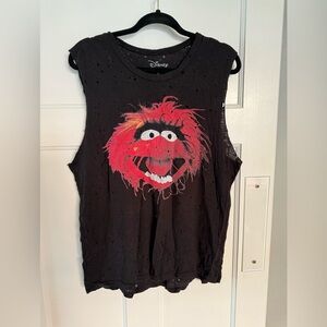 Lauren Moshi Disney “Animal” Distressed Tee